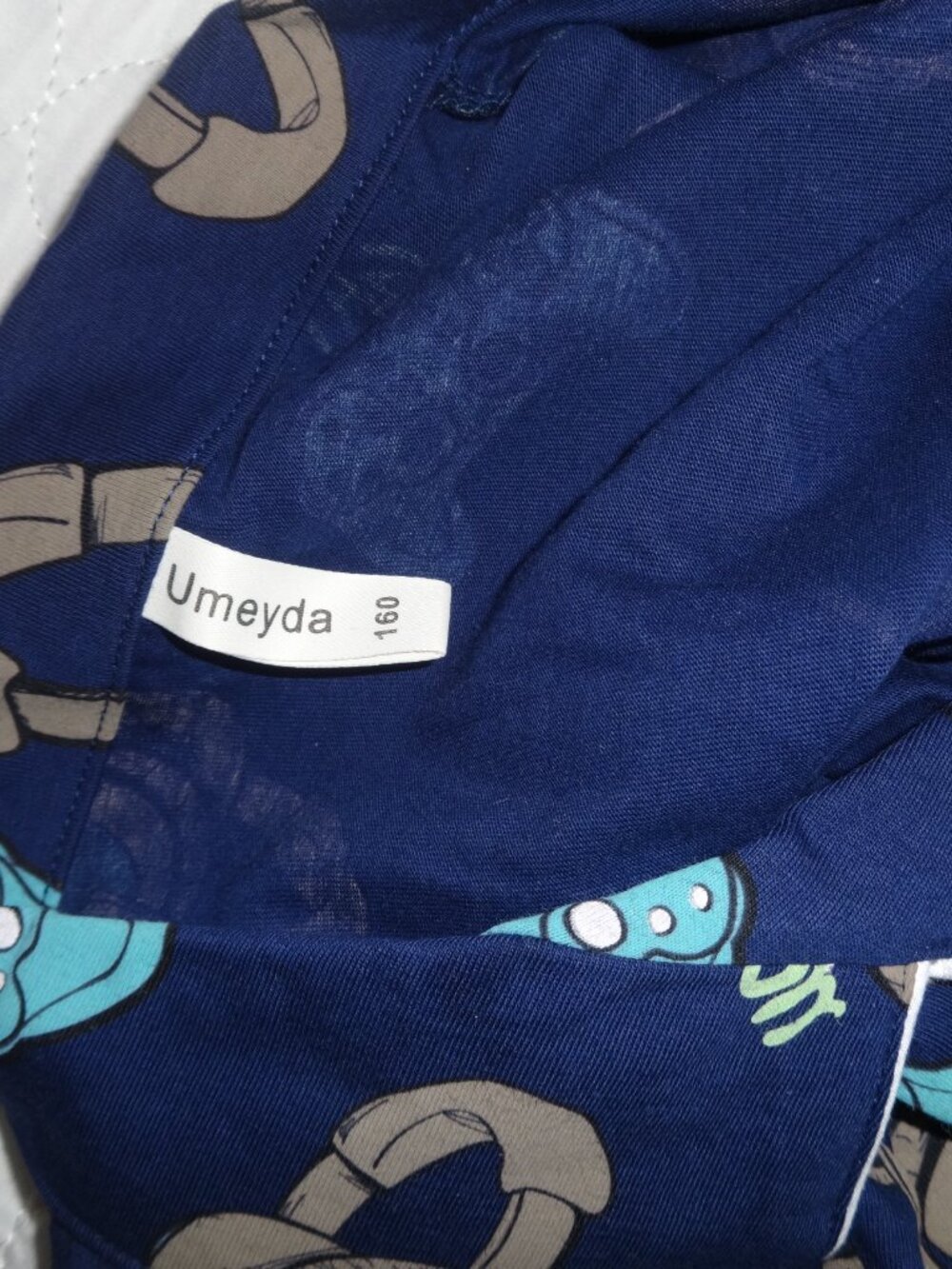 UMEYDA BOYS SUMMER PAJAMA SET SIZE 160 (11-12 YEARS) GAMING THEME - Picture 8 of 8